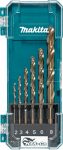 Makita D-75758 6-dijelni set HSS-Co svrdala za metal 2,3,4,5,6,8mm