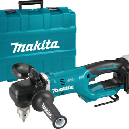 Makita DDA450ZK akumulatorska kutna bušilica 18+18v, 13mm