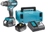 Makita DHP485RFJ akumulatorska udarna bušilica-odvijač 18v, 13mm, 2sp