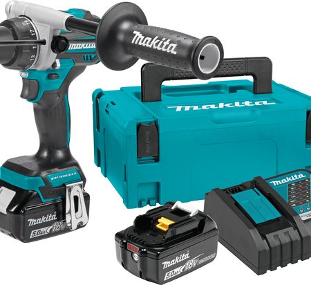 Makita DHP492RTJ aku. vibrac. bušilica-odvijač 18v, 13mm, 2st