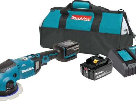 Makita DPO600RTE akumulatorska ekscentar brusilica za poliranje 18v, 150mm