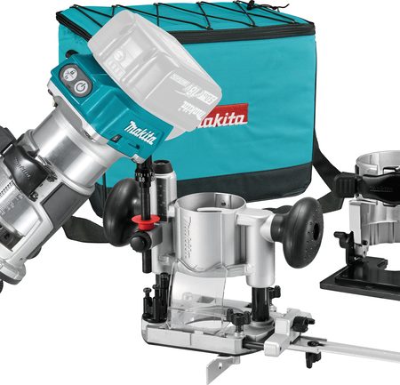 Makita DRT50ZX2 akumulatorska glodalica 18v, 6-8mm