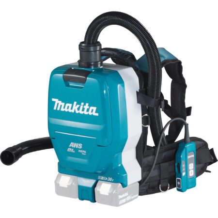 Makita DVC265ZXU akumulatorski leđni usisavač 18+18v, 85w, 2l, aws