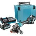 Makita GA005GM201 akumulatorska kutna brusilica 40v xgt, 125mm
