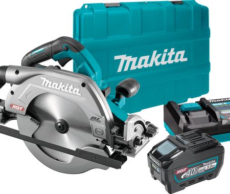 Makita HS009GT201 akumulatorska ručna kružna pila 40v xgt, 235mm
