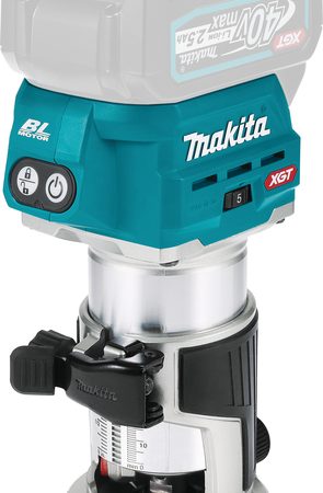 Makita RT001GZ18 akumulatorska glodalica 40v xgt, 6-8mm