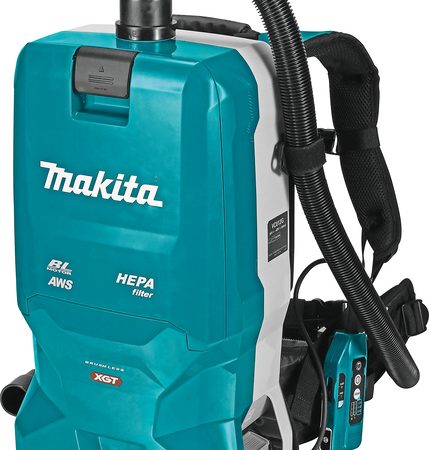 Makita VC012GZ01 akumulatorski usisavač za nošenje na leđima 40v xgt, 180w, 6l